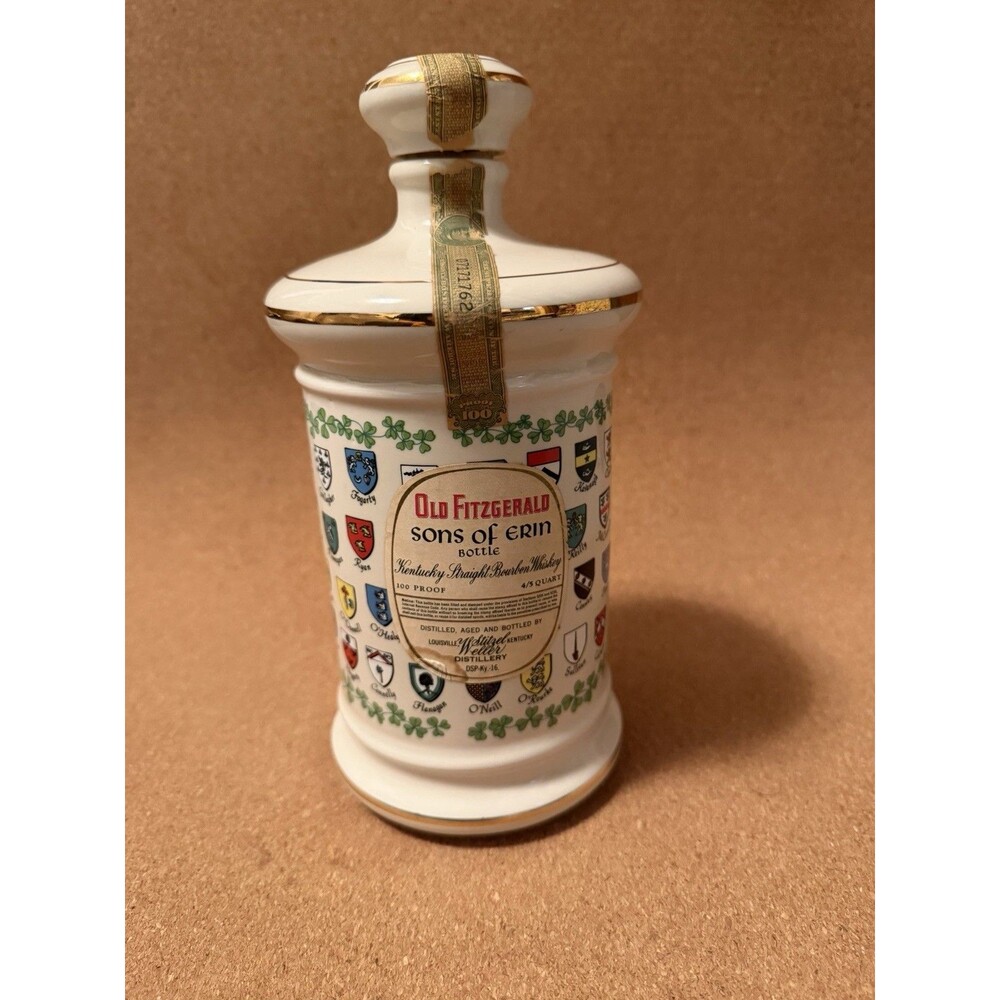 Old Fitzgerald Kentucky straight Bourbon Whiskey Bottle Sonsbof Erin